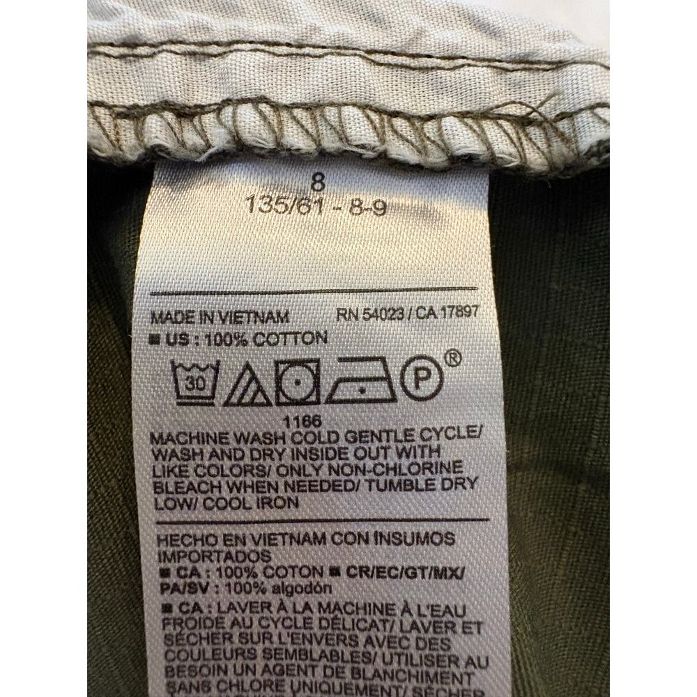 Lot of 2 Old Navy Boys Shorts Size 8 Denim Carpenter Camo Cargo Adjustable Waist - Picture 6 of 16